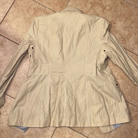 Cream Safari style jacket - Picture 5 of 6